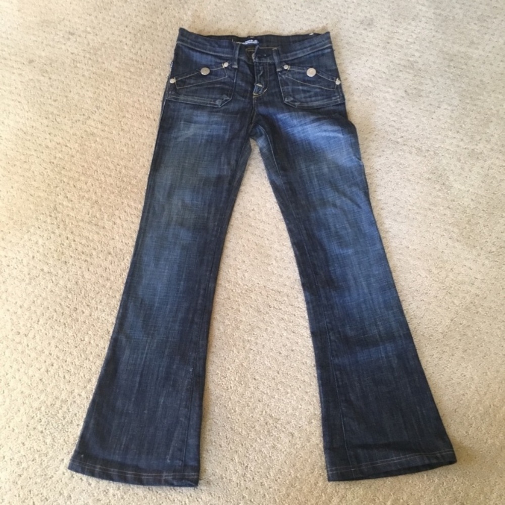 Rock & republic blue flare jeans size 25